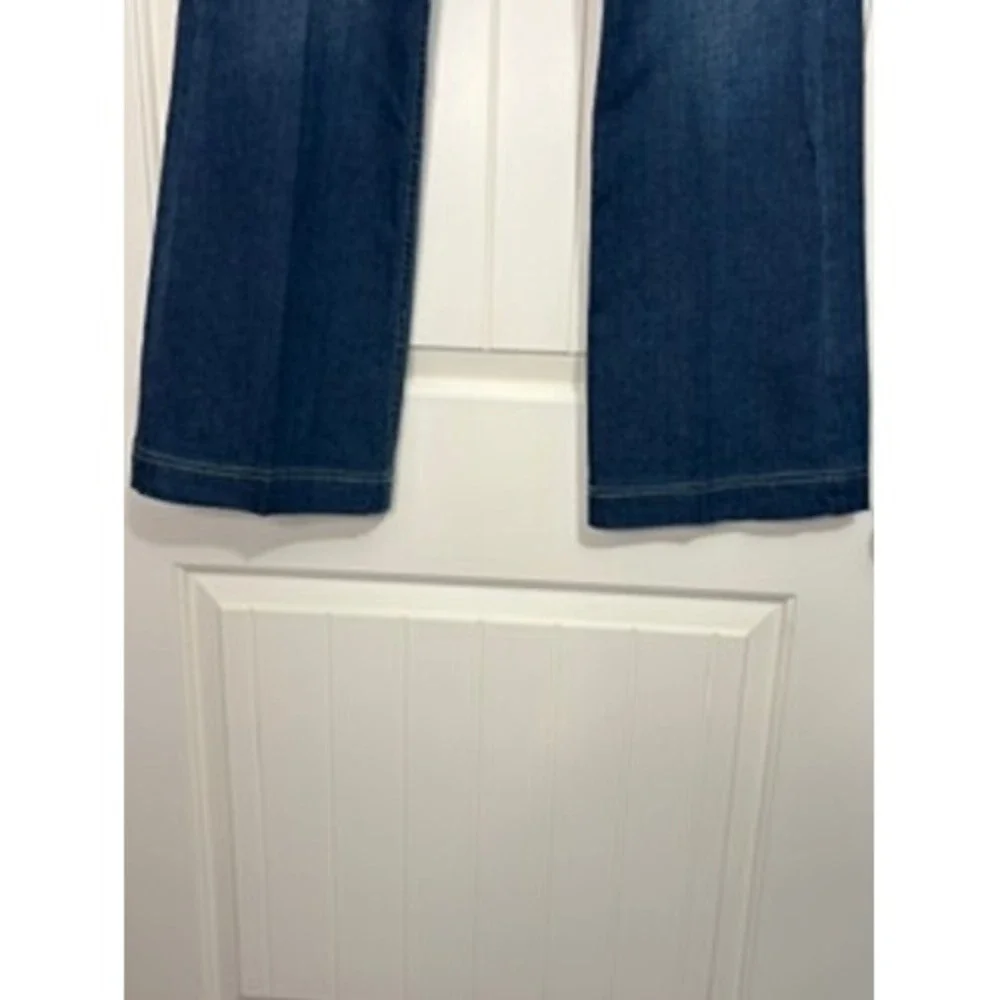 Cinch Lynden Dark Wash Flare Jeans Size 29/7 R Embroidered‎ Pocket Rodeo Boho